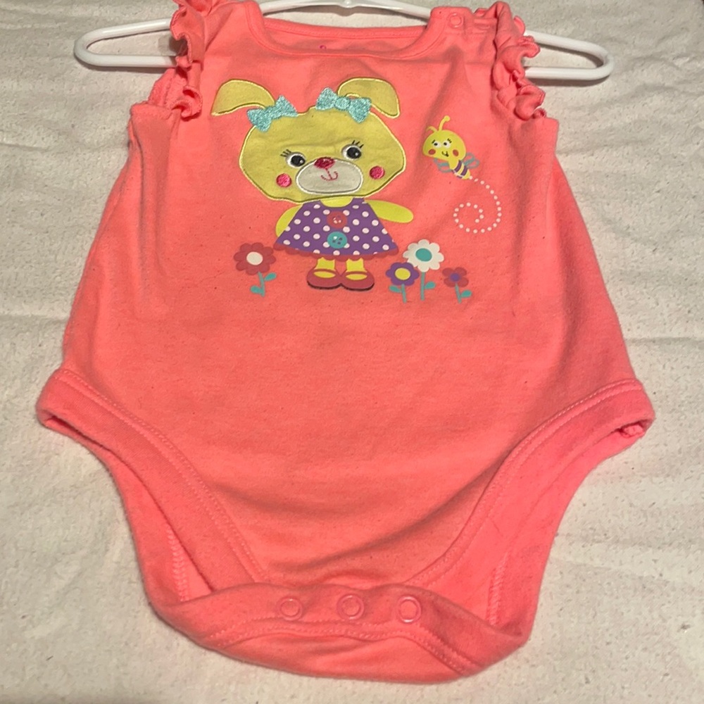 Pink and colorful onesie